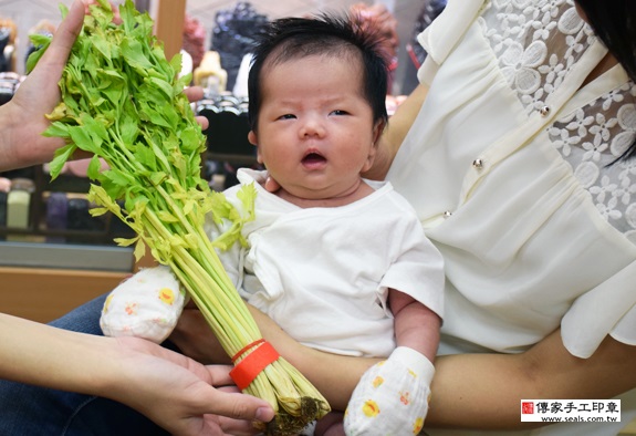 林寶寶(新北永和區嬰兒寶寶滿月剃頭理髮、免費嬰兒剃胎毛儀式吉祥話)。中國風會場，爸媽寶貝免費穿「日中韓」古裝禮服。專業拍照、DVD光碟、證書。★購買「臍帶章、肚臍章、胎毛筆刷印章」贈送：剃頭、收涎、抓周，三選一。 2015.09.19 照片11